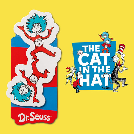 Dr. Seuss Thing 1 and Thing 2  Magnetic Bookmark