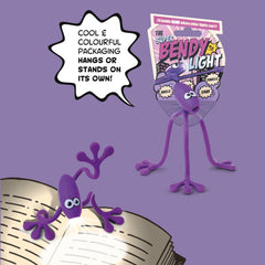 Children's Book Lights - The Super Bendy Book Light Purple
