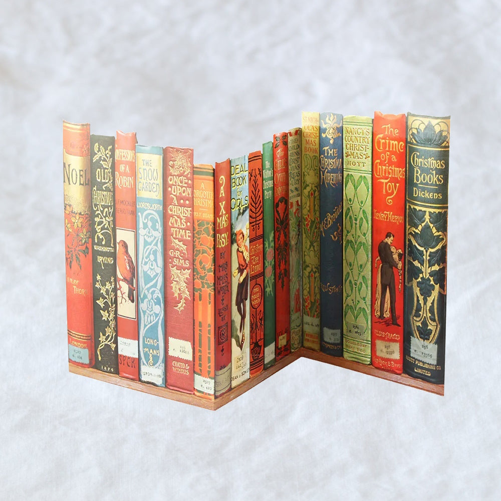 Mantlepiece Bookspines Cards