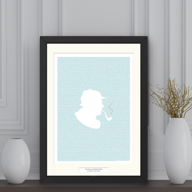 The Adventures of Sherlock Holmes Matted Poster Print