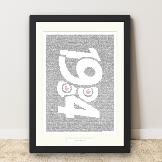 1984 Matted Poster Print