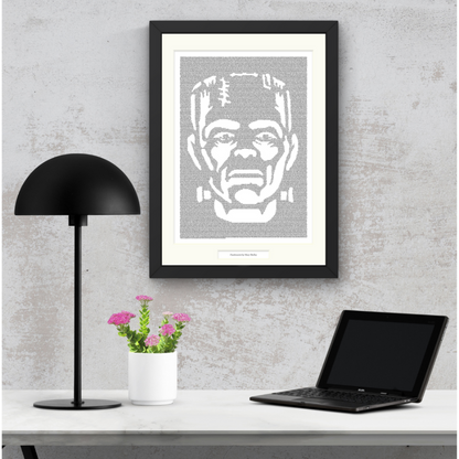 Frankenstein Matted Poster Print