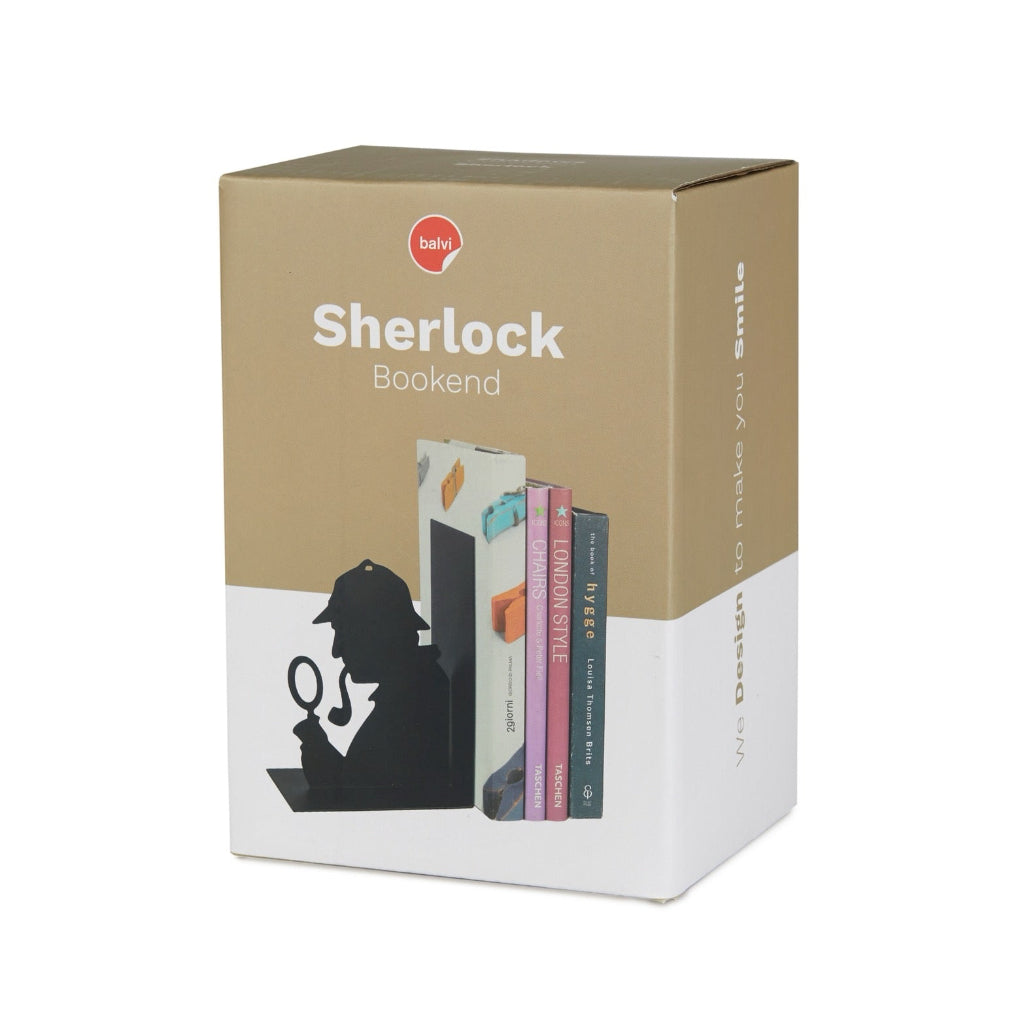 Balvi Metal Bookend - Sherlock Holmes