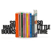 Balvi Metal Bookend - So Many Books!