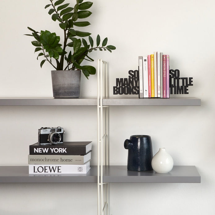 Balvi Metal Bookend - So Many Books!
