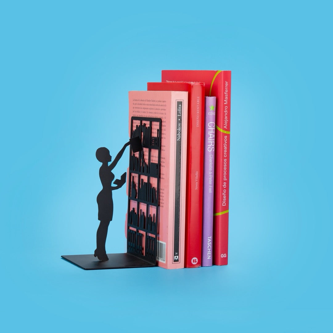 Balvi Metal Bookend - The Library
