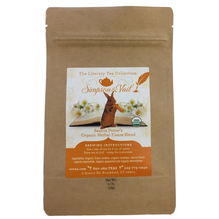 Beatrix Potter's Organic Herbal Tisane Literary Tea Pouch