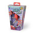 Boxed Bendy Light with colorful design on a white background