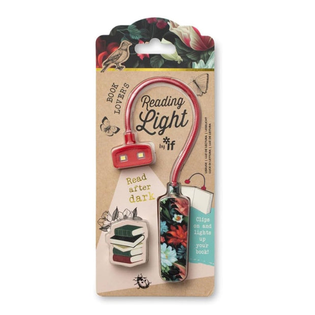 Book Lover's Reading Light - Dark Floral