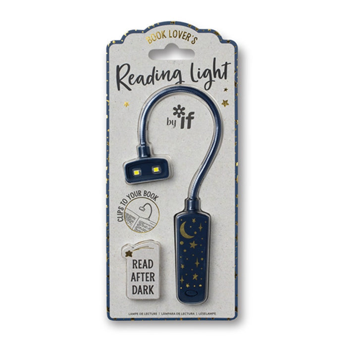 Book Lover's Reading Light - Moon & Stars