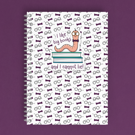 Bookworm A5 Dot Grid Wire Bound Notebook