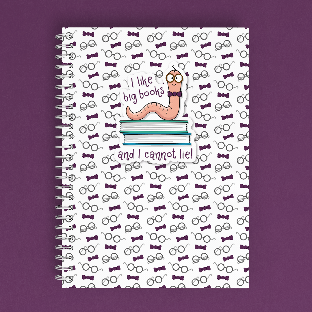 Bookworm A5 Dot Grid Wire Bound Notebook