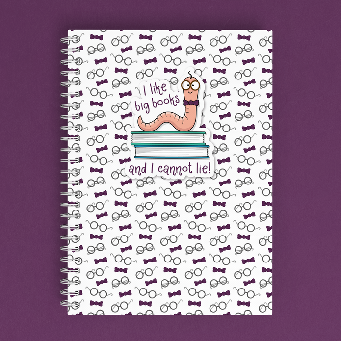 Bookworm A5 Dot Grid Wire Bound Notebook