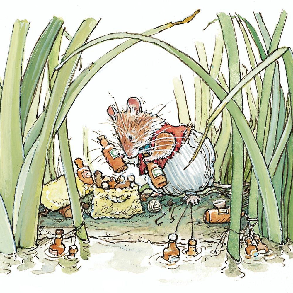 Brambly Hedge Picnic Time Set of 8 Notecards
