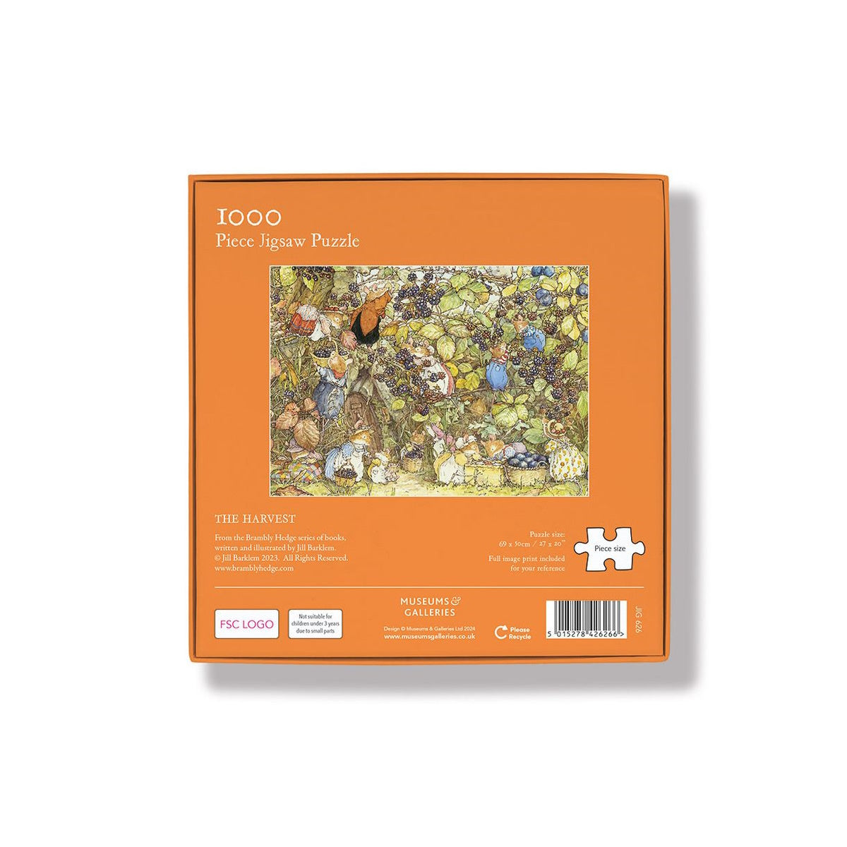 Brambly Hedge The Harvest 1000 Piece Jigsaw Puzzle