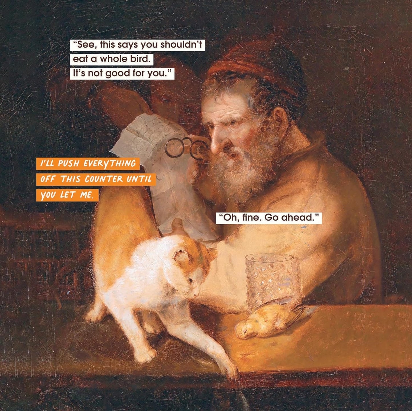 Cat People To Judge in Art and Life 2026 Wall Calendar