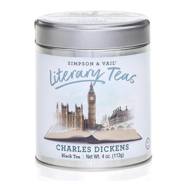 Charles Dickens' Black Tea Blend Literary Tea Tin 113g