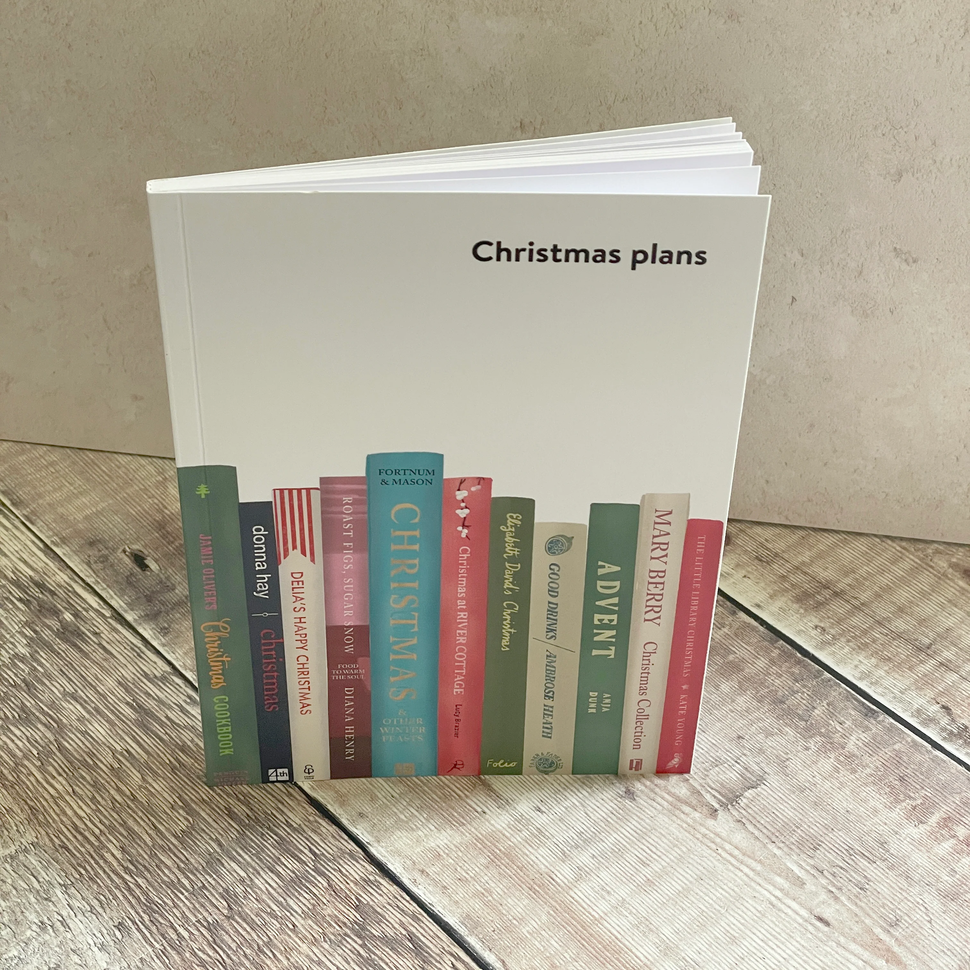 Christmas Plans - A5 Premium Notebook