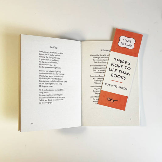 Classic Orange Penguin Paperback Bookmark