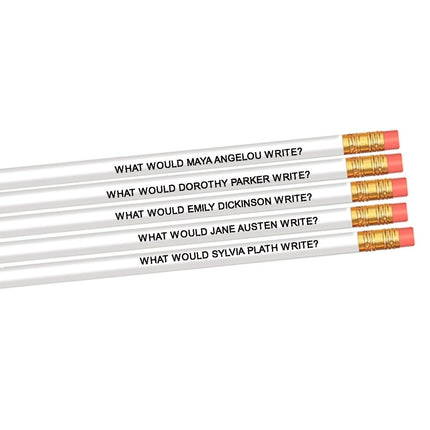 Famous Female Author Pencils