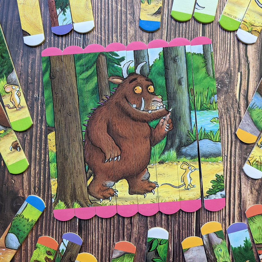 Gruffalo Puzzle Sticks completed puzzle