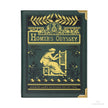 Book cover of 'Homer's Odyssey' with decorative elements on a white background