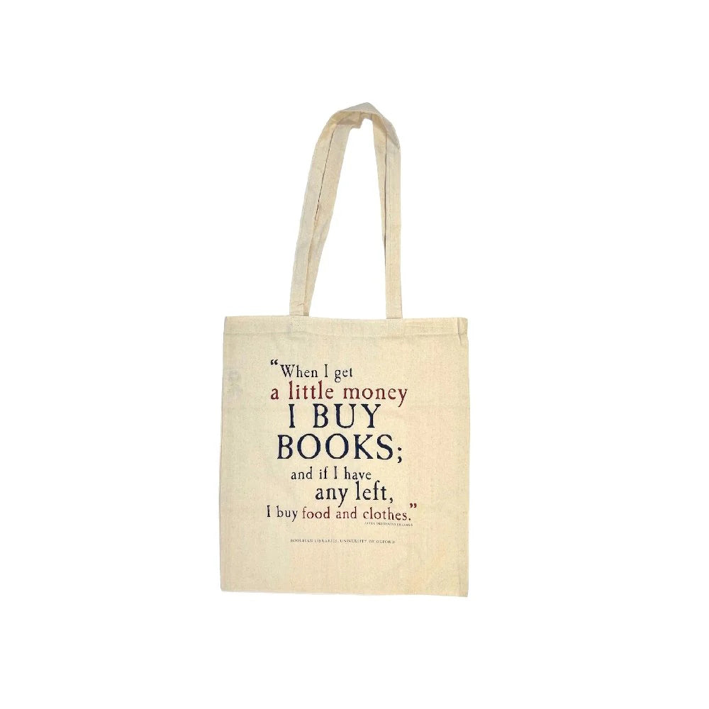 I Buy Books Cotton Tote Bag