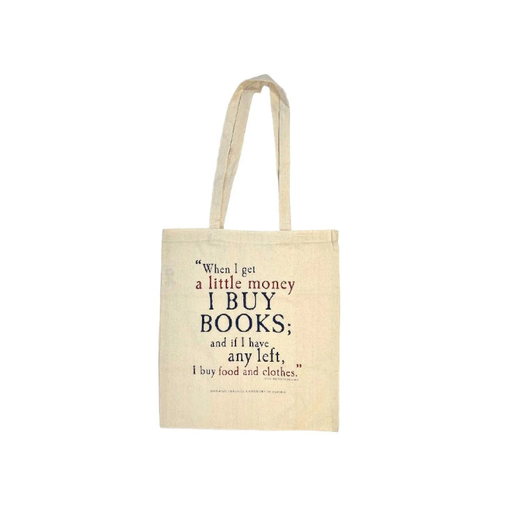 I Buy Books Cotton Tote Bag