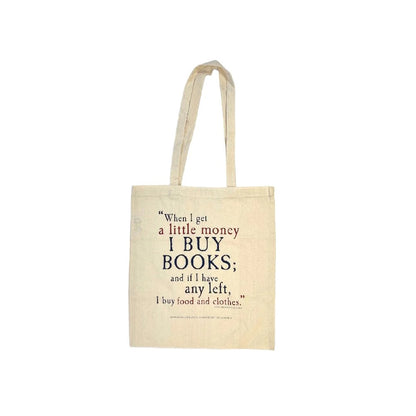 I Buy Books Cotton Tote Bag