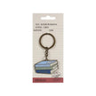 Pulteney Press Rather Be Reading Metal Keyring