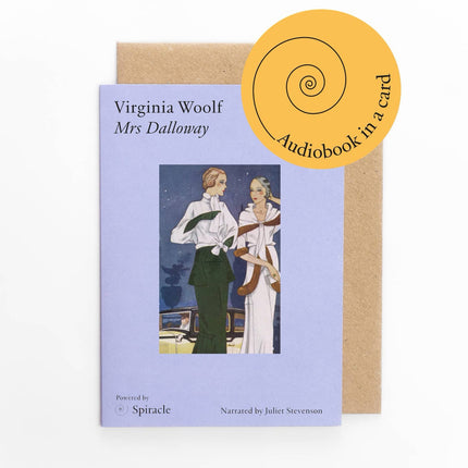 Audiobook in A Card: Mrs Dalloway By Virginia Woolf
