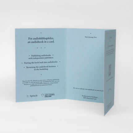 Audiobook in A Card: To the Lighthouse By Virginia Woolf