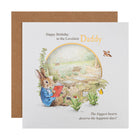 Birthday Card For Daddy - Peter Rabbit Design