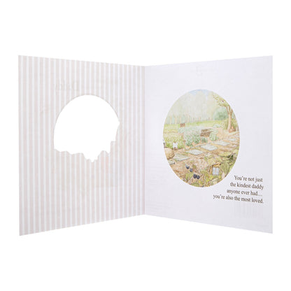 Birthday Card For Daddy - Peter Rabbit Design