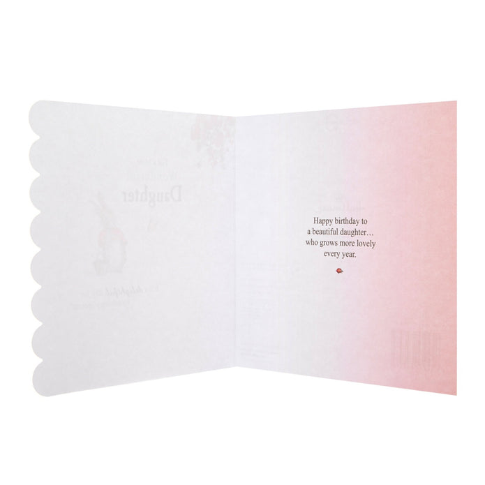 Birthday Card For Daughter - Peter Rabbit Design