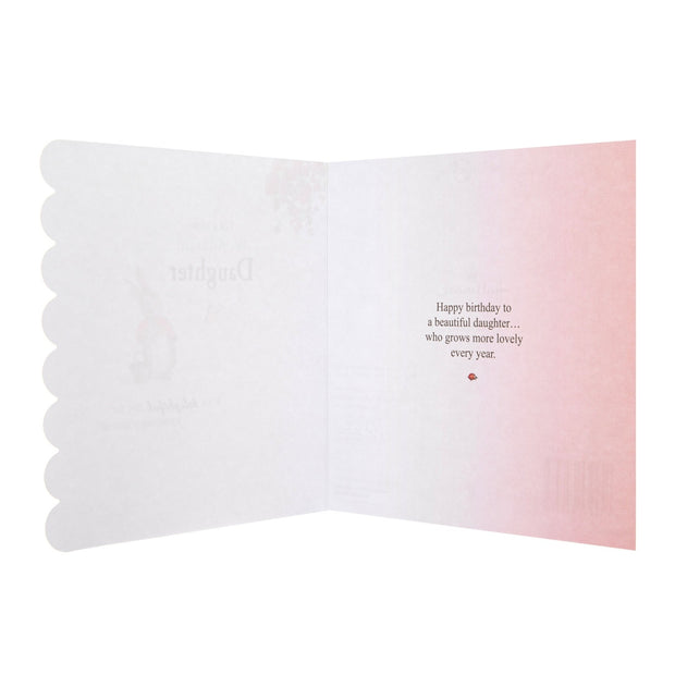 Birthday Card For Daughter - Peter Rabbit Design