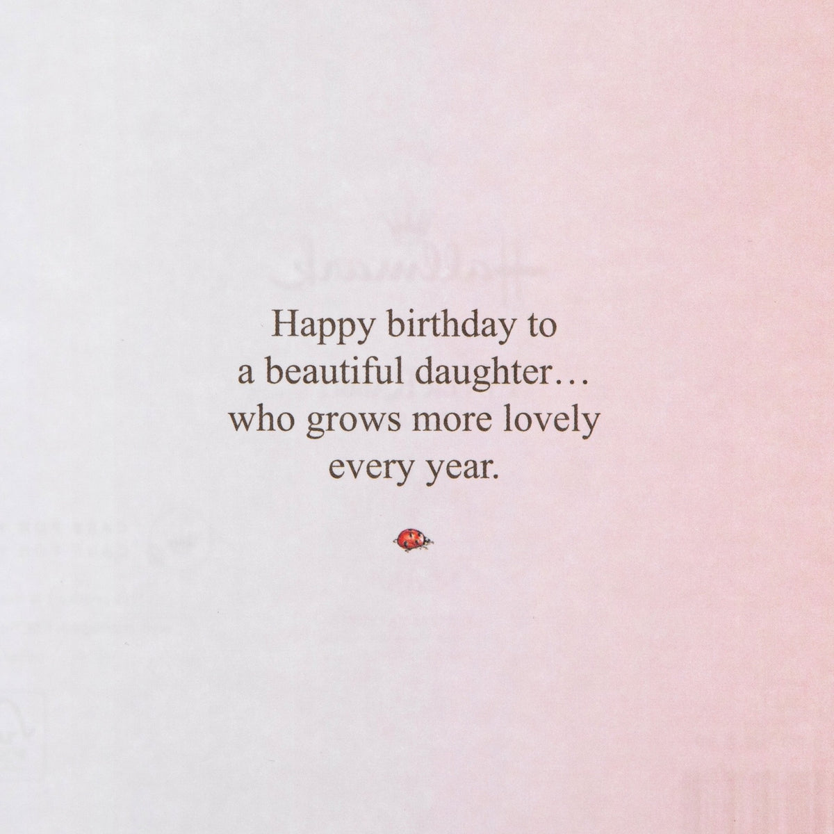 Birthday Card For Daughter - Peter Rabbit Design