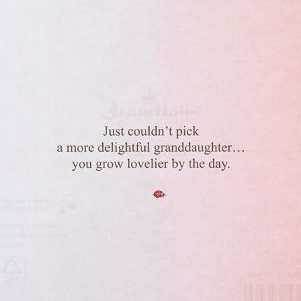 Birthday Card For Granddaughter - Peter Rabbit Design