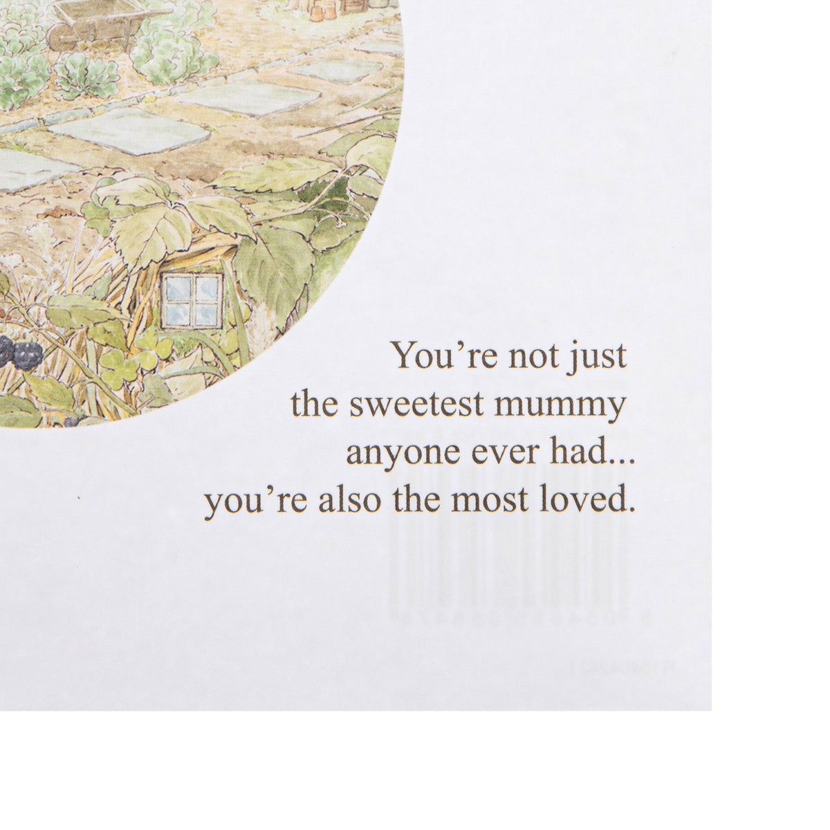 Birthday Card For Mummy - Beatrix Potter Peter Rabbit Design