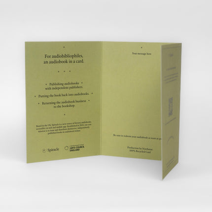 Audiobook in A Card: Ulysses By James Joyce