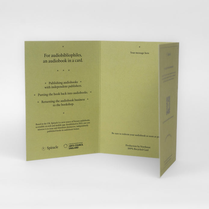 Audiobook in A Card: Ulysses By James Joyce
