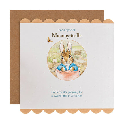 Congratulations Card For Mummy-To-Be - Peter Rabbit Design