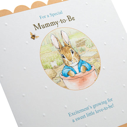 Congratulations Card For Mummy-To-Be - Peter Rabbit Design