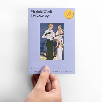 Audiobook in A Card: Mrs Dalloway By Virginia Woolf
