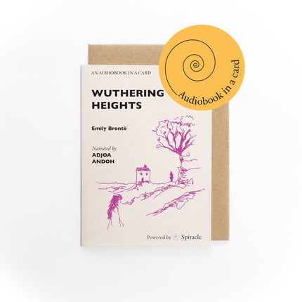 Audiobook in A Card: Emily Brontë’s Wuthering Heights