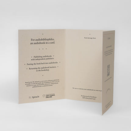 Audiobook in A Card: Emily Brontë’s Wuthering Heights