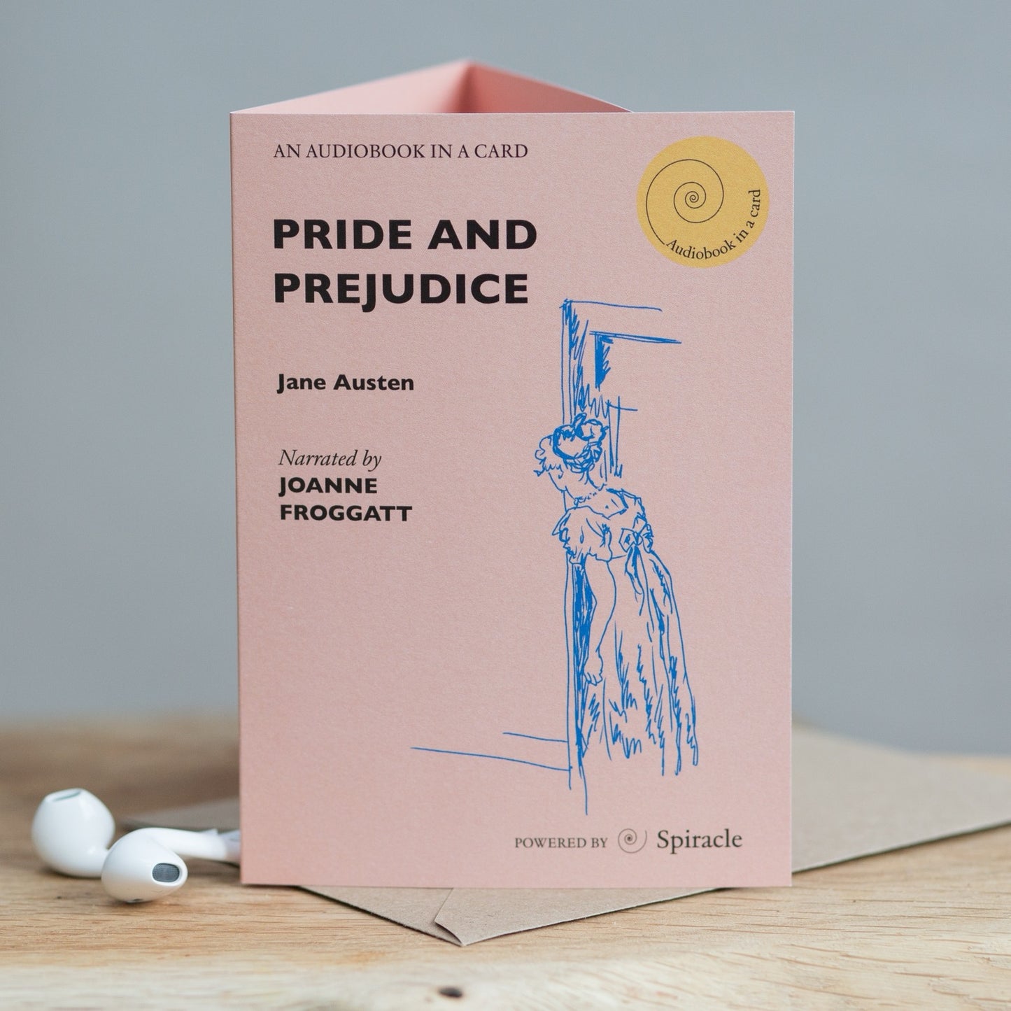 Audiobook in A Card: Jane Austen’s Pride and Prejudice