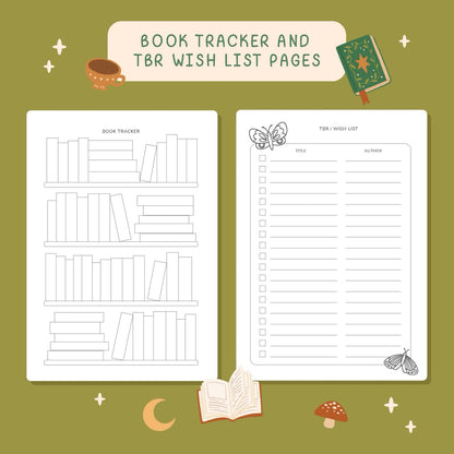 Fantasy Forest Reading Journal