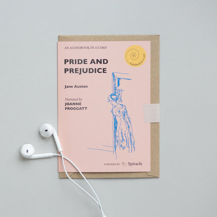 Audiobook in A Card: Jane Austen’s Pride and Prejudice