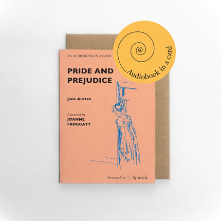 Audiobook in A Card: Jane Austen’s Pride and Prejudice